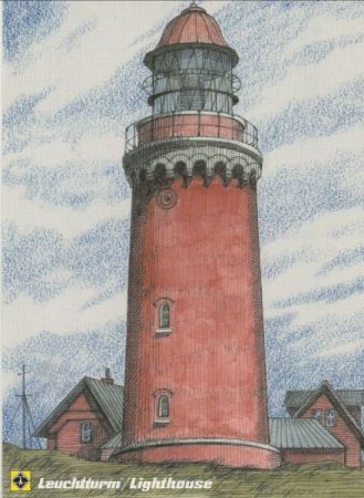 Dänemark - Danmark - Dänemark - Leuchtturm Bovbjerg Fyr Dänemark - Danmark - Dänemark - Leuchtturm Bovbjerg Fyr