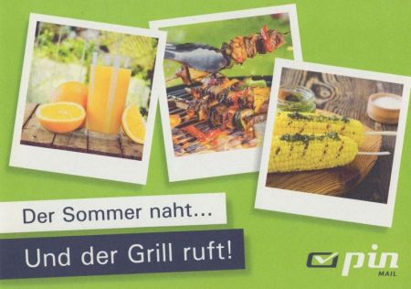 Sommer nat und Grill ruft Sommer nat und Grill ruft