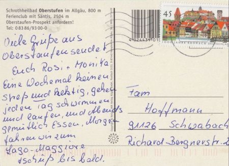 Oberstaufen - Ferienclub Oberstaufen - Ferienclub