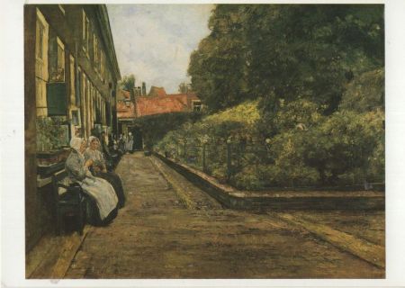 Max Liebermann -. Stevenstift in Leiden Max Liebermann -. Stevenstift in Leiden