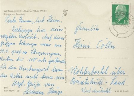 Oberhof - Schanze am Rennsteig