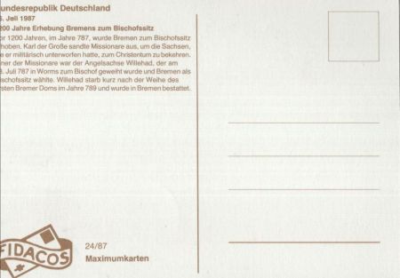 Ense-Bremen - Erhebung Bischofssitz Ense-Bremen - Erhebung Bischofssitz