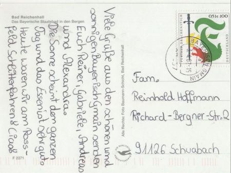 Bad Reichenhall - Fußgängerzone