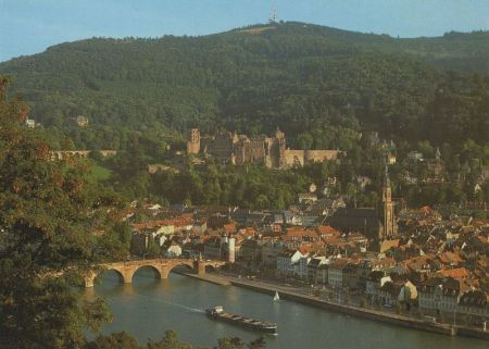 Heidelberg - Blick vom Philosophenweg Heidelberg - Blick vom Philosophenweg