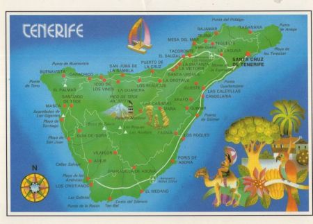 Teneriffa - Spanien - Übersicht Teneriffa - Spanien - Übersicht