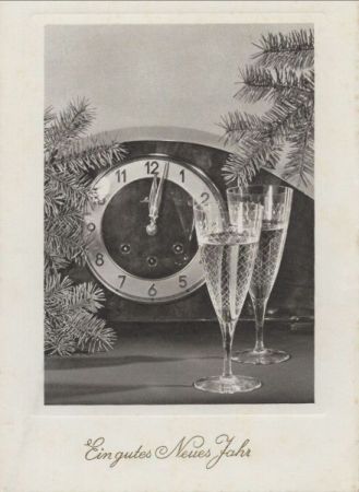 Gutes Neues Jahr - Uhr Gutes Neues Jahr - Uhr