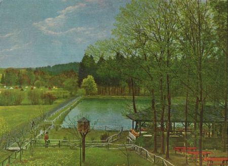 Hünfeld - St. Hubertus und Campingplatz Hünfeld - St. Hubertus und Campingplatz