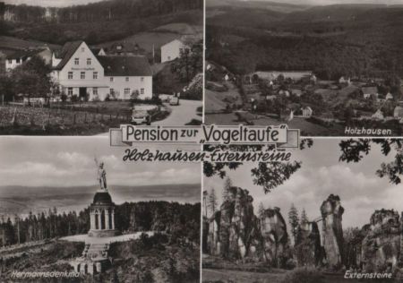 Horn-Bad Meinberg, OT Holzhuasen-Externsteine - Pension zur Vogeltaufe Horn-Bad Meinberg, OT Holzhuasen-Externsteine - Pension zur Vogeltaufe