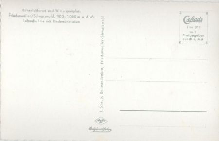 Friedenweiler - von oben Friedenweiler - von oben
