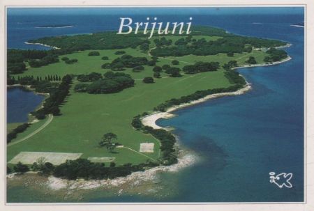 Brijuni - Kroatien - aus der Luft Brijuni - Kroatien - aus der Luft
