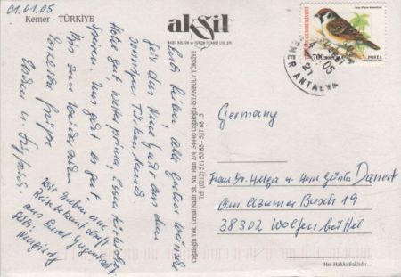 Kemer - Türkei - Hafen von oben