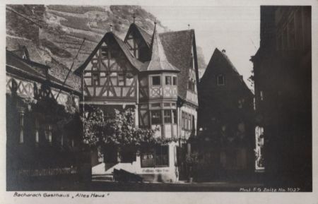 Bacharach - Gasthaus Altes Haus Bacharach - Gasthaus Altes Haus