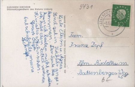 Gackenbach-Kirchähr - Siözesanjugendheim Gackenbach-Kirchähr - Siözesanjugendheim