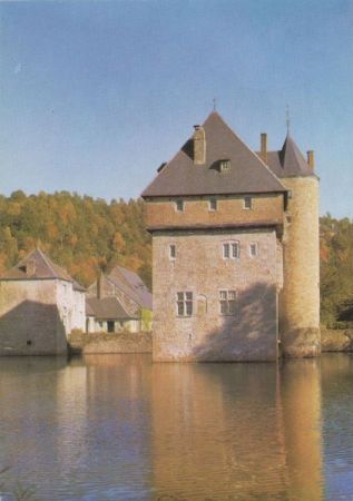 Crupet - Belgien - Het kasteel Crupet - Belgien - Het kasteel