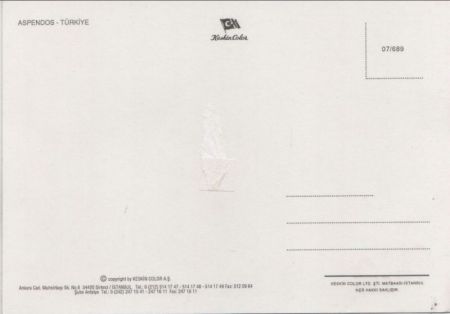 Aspendos - Türkei - aus der Luft