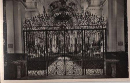 Dießen - Kirche, Abschlussgitter Dießen - Kirche, Abschlussgitter