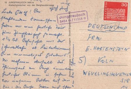 Jungfraujoch - Schweiz - Aletschgletscher