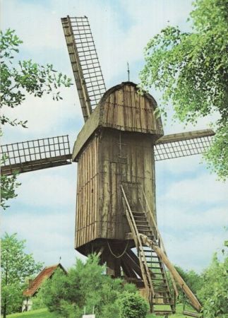 Münster, Westfalen - Bockwindmühle Münster, Westfalen - Bockwindmühle