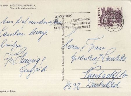 Montana - Schweiz - Vermala Montana - Schweiz - Vermala