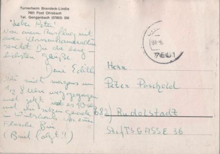 Ohlsbach - Turnerheim Brandeck-Lindle