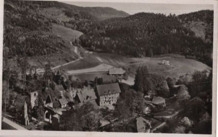 Oppenau-Allerheiligen - von oben Oppenau-Allerheiligen - von oben