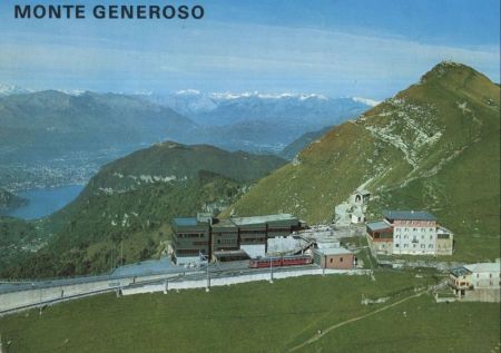 Monte Generoso - Schweiz - Ferrovia-Bahn Monte Generoso - Schweiz - Ferrovia-Bahn