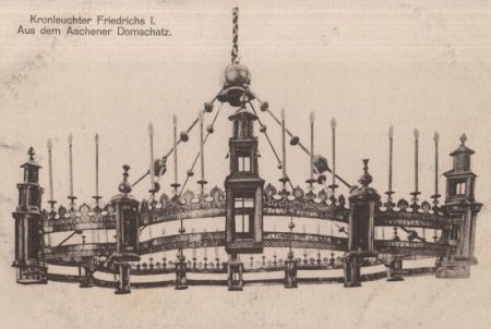 Aachen - Domschatz, Kronleuchter Aachen - Domschatz, Kronleuchter