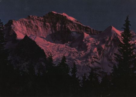 Jungfrau - Schweiz - Abendrot Jungfrau - Schweiz - Abendrot