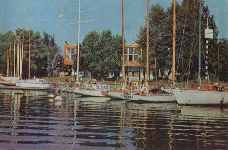 Jurmala - Lettland - Jachtklub in Lielupe Jurmala - Lettland - Jachtklub in Lielupe