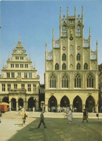 Münster, Westfalen - Rathaus Münster, Westfalen - Rathaus