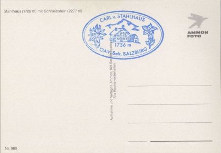 Schneibstein - Österreich - Stahlhaus Schneibstein - Österreich - Stahlhaus