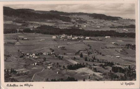 Marktschellenberg-Scheffau - von oben Marktschellenberg-Scheffau - von oben
