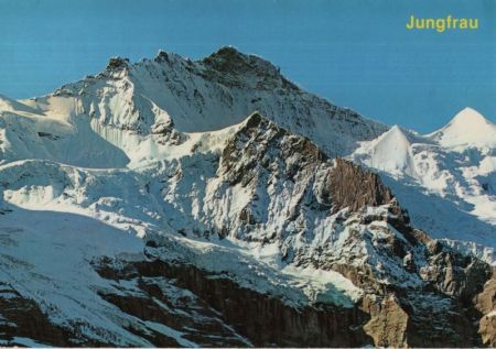 Jungfrau - Schweiz - Ansicht Jungfrau - Schweiz - Ansicht