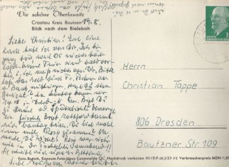 Crostau - Blieck nach dem Bieleboh