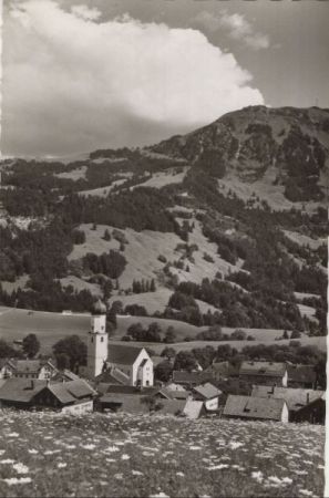 Rettenberg, Oberallgäu - mit Grünten Rettenberg, Oberallgäu - mit Grünten