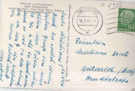 Füssen-Bad Faulenbach - Ansicht Füssen-Bad Faulenbach - Ansicht