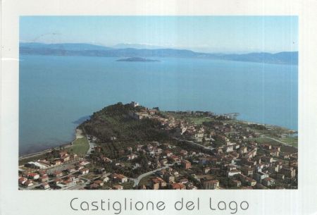 Castiglione del Lago - Italien - Veduta aerea Castiglione del Lago - Italien - Veduta aerea