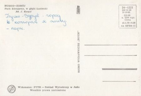 Busko-Zdroj - Polen - Park Zdrojowy