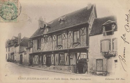 Saint-Julien-du-Sault - Frankreich - Vieille Maison Saint-Julien-du-Sault - Frankreich - Vieille Maison