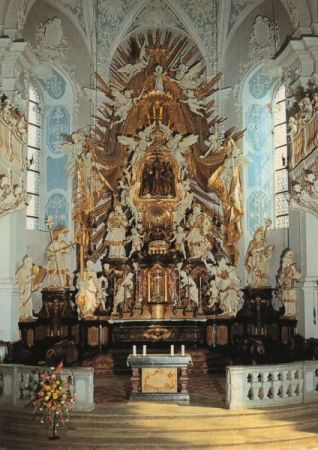 Gößweinstein - Wallfahrtsbasilika, Hochaltar Gößweinstein - Wallfahrtsbasilika, Hochaltar