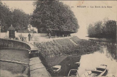 Melun - Frankreich - Les Bords de la Seine Melun - Frankreich - Les Bords de la Seine
