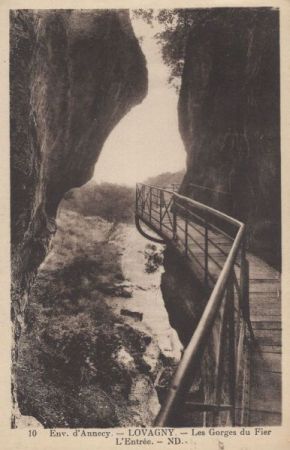 Lovagny - Frankreich - Les Gorges du Fier Lovagny - Frankreich - Les Gorges du Fier