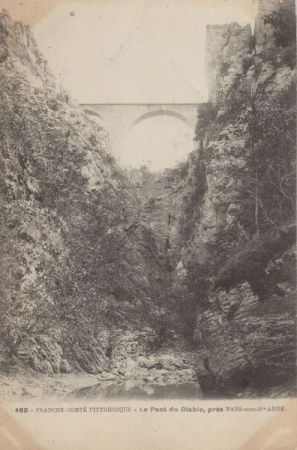 Nans-sous-Sainte-Anne - Frankreich - Pont du Diable Nans-sous-Sainte-Anne - Frankreich - Pont du Diable