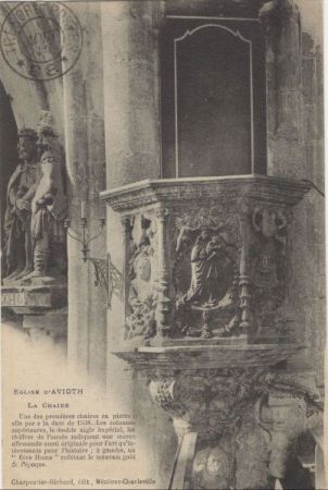 Avioth - Frankreich - Eglise - Chaire Avioth - Frankreich - Eglise - Chaire