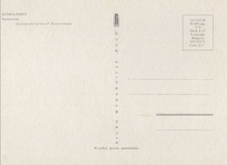 Busko-Zdroj - Polen - Sanatorium