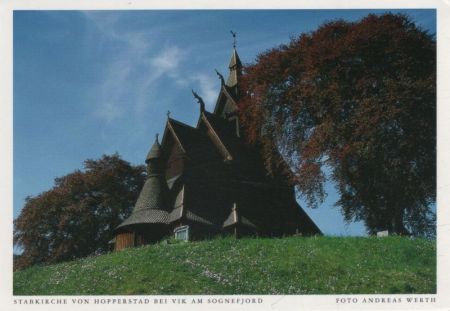 Vik - Norwegen - Stabkirche Hopperstad Vik - Norwegen - Stabkirche Hopperstad