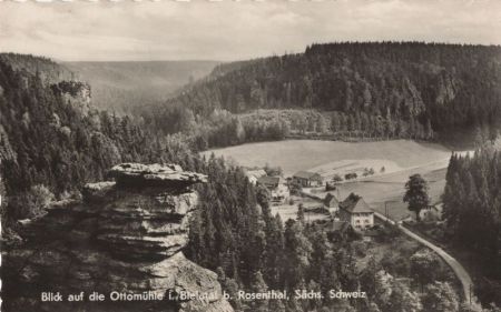 Rosenthal-Bielatal - Ottomühle im Bielatal Rosenthal-Bielatal - Ottomühle im Bielatal