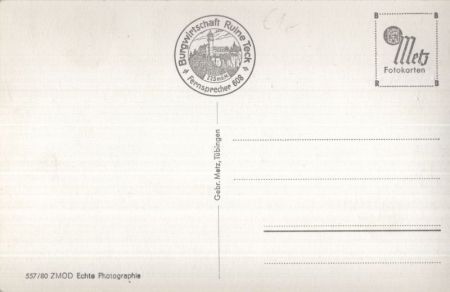 Kirchheim, Burg Teck - Ansicht