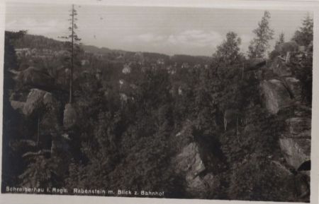 Schreiberhau - Blick zum Bahnhof Schreiberhau - Blick zum Bahnhof