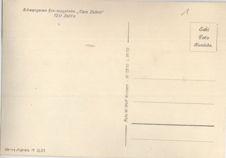 Bennewitz bei Wurzen - Zeititz - Schwangeren-Erholungsheim Clara Zetkin Bennewitz bei Wurzen - Zeititz - Schwangeren-Erholungsheim Clara Zetkin